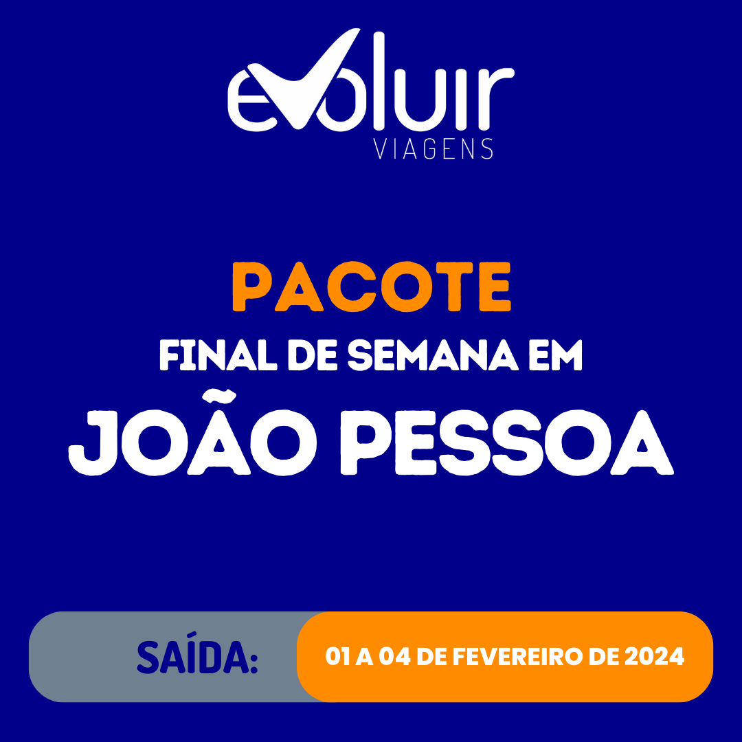 FINAL DE SEMANA EM JOÃO PESSOA