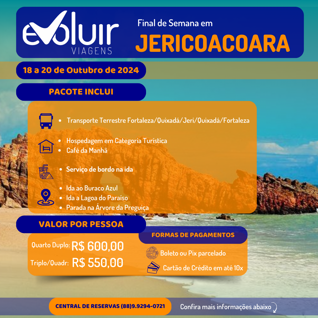 FINAL DE SEMANA EM JERICOACOARA